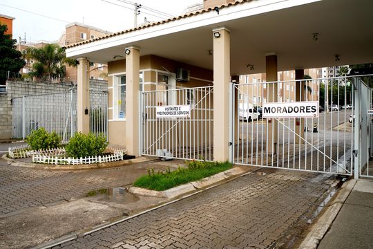 Fachada  de apartamento para alugar com 1 quarto, 43m² em Jardim Vera Cruz, Sorocaba