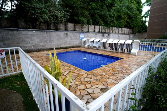 Área comum de apartamento para alugar com 1 quarto, 43m² em Jardim Vera Cruz, Sorocaba