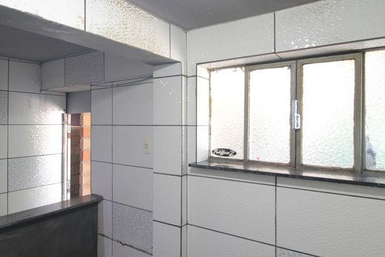 Quarto e Cozinha de kitnet/studio para alugar com 1 quarto, 25m² em São Bernardo, Belo Horizonte