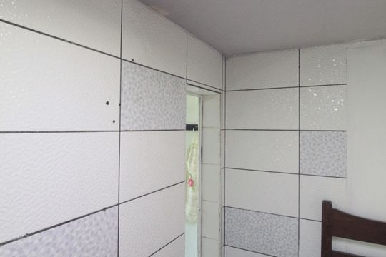 Quarto e Cozinha de kitnet/studio para alugar com 1 quarto, 25m² em São Bernardo, Belo Horizonte