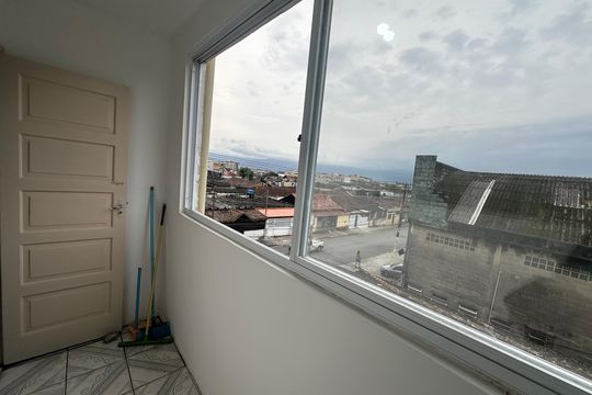 Área de Serviço de apartamento para alugar com 2 quartos, 44m² em Beira Mar, São Vicente