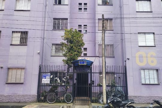 Fachada de apartamento para alugar com 2 quartos, 45m² em Jardim Pereira Leite, São Paulo