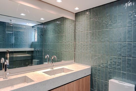 Banheiro da Suíte 2 de apartamento à venda com 2 quartos, 87m² em Vila Mariana, São Paulo