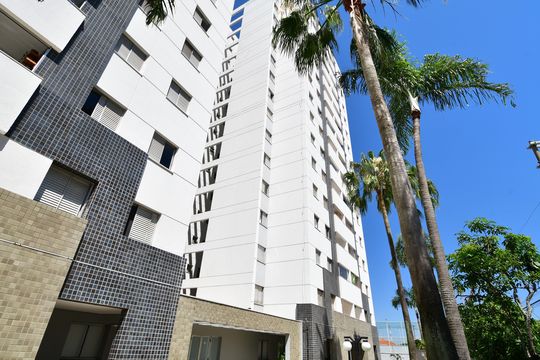 Fachada do bloco de apartamento para alugar com 3 quartos, 83m² em Bonfim, Campinas