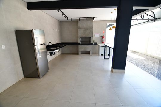 Área comum - Churrasqueira de apartamento para alugar com 3 quartos, 83m² em Bonfim, Campinas