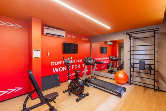 Área comum - Academia de kitnet/studio para alugar com 1 quarto, 21m² em Cerqueira César, São Paulo