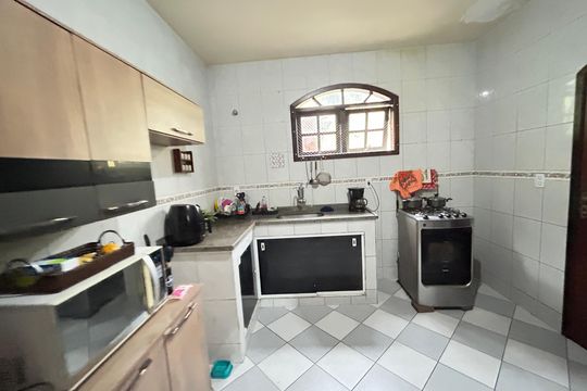 Cozinha de casa à venda com 3 quartos, 50m² em Realengo, Rio de Janeiro