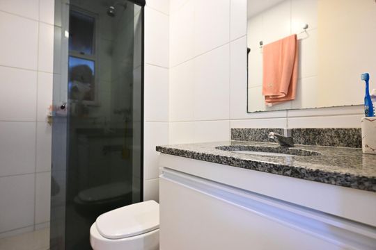 Banheiro de apartamento para alugar com 3 quartos, 74m² em Vila Andrade, São Paulo