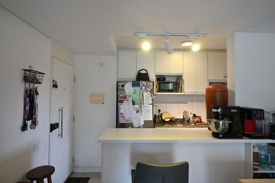 Cozinha de apartamento para alugar com 3 quartos, 74m² em Vila Andrade, São Paulo