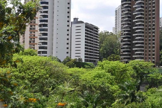 Vista do Quarto 2 de apartamento para alugar com 3 quartos, 74m² em Vila Andrade, São Paulo