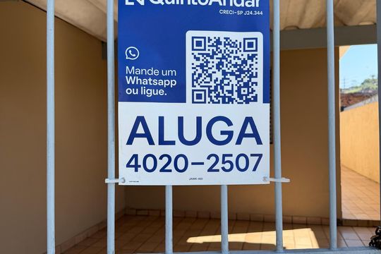 Placa  de casa para alugar com 2 quartos, 125m² em Ferrazópolis, São Bernardo do Campo