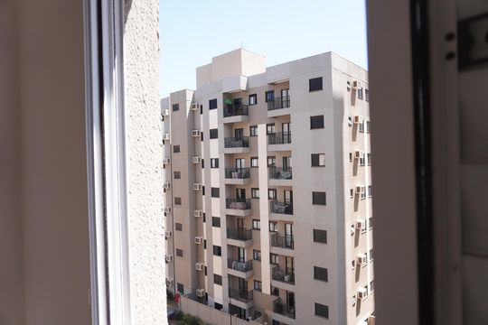 Quarto 2 - Vista Janela de apartamento para alugar com 2 quartos, 48m² em Recreio São Judas Tadeu, São Carlos