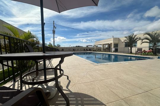 Área comum - Piscina de apartamento para alugar com 2 quartos, 43m² em Forquilhas, São José