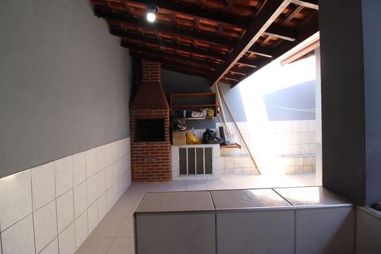 Espaço Gourmet de casa para alugar com 2 quartos, 130m² em Wanel Ville, Sorocaba