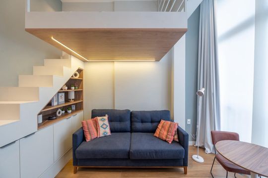 Sala/Quarto de apartamento para alugar com 1 quarto, 27m² em Perdizes, São Paulo