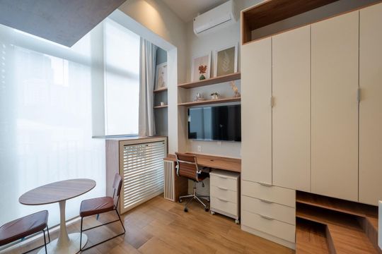 Sala/Quarto de apartamento para alugar com 1 quarto, 27m² em Perdizes, São Paulo