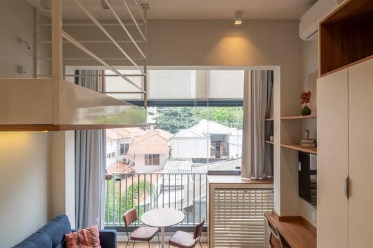 Apartamento para alugar com 1 quarto, 27m² em Perdizes, São Paulo