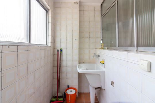 Área de Serviço de apartamento à venda com 1 quarto, 59m² em Itaim Bibi, São Paulo