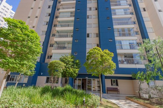 Fachada do bloco  de apartamento à venda com 3 quartos, 85m² em Centro, Diadema