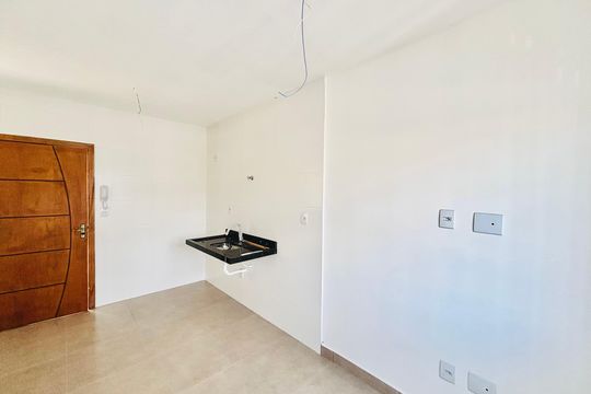 Sala/Cozinha de apartamento à venda com 1 quarto, 38m² em Penha de França, São Paulo