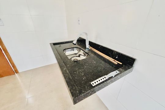 Cozinha de apartamento à venda com 1 quarto, 38m² em Penha de França, São Paulo