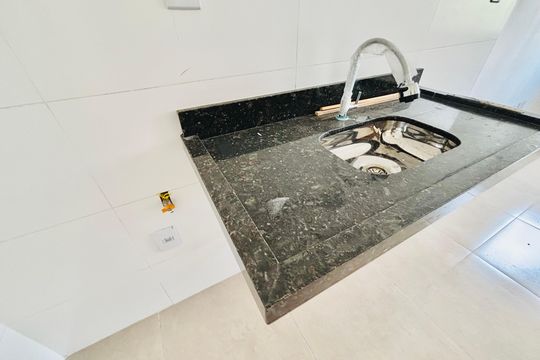 Cozinha de apartamento à venda com 1 quarto, 38m² em Penha de França, São Paulo