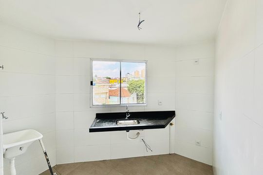 Cozinha de apartamento à venda com 2 quartos, 38m² em Penha de França, São Paulo