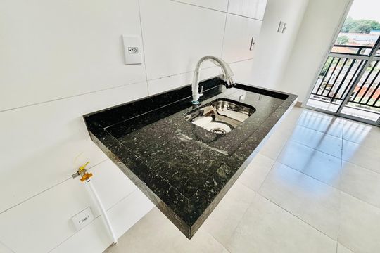 Cozinha de apartamento à venda com 1 quarto, 29m² em Penha de França, São Paulo
