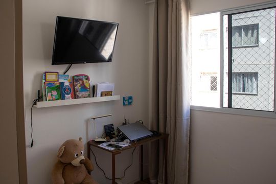 Quarto de apartamento à venda com 2 quartos, 47m² em Colônia (zona Leste), São Paulo