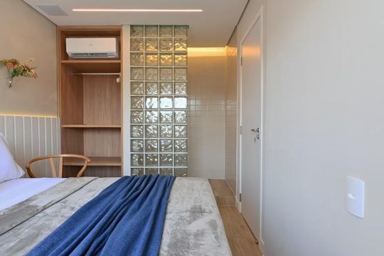 Quarto de apartamento para alugar com 1 quarto, 27m² em Moema, São Paulo