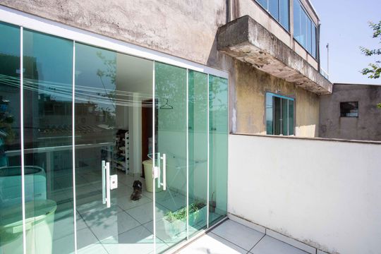 Varanda de casa à venda com 3 quartos, 180m² em Centro, Diadema