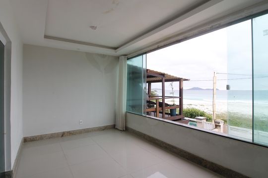 Varanda da Suíte 1 de casa de condomínio para alugar com 3 quartos, 120m² em Foguete, Cabo Frio