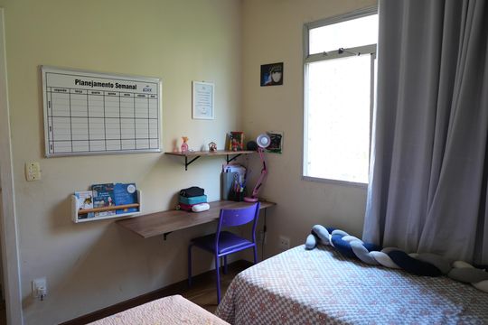 Quarto 3 de apartamento à venda com 4 quartos, 190m² em Buritis, Belo Horizonte