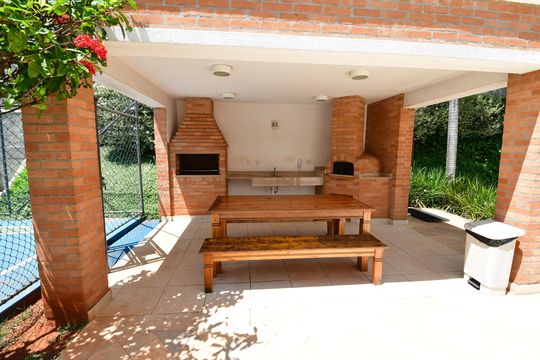 Área comum - Churrasqueira de apartamento à venda com 2 quartos, 101m² em Parque Alto Taquaral, Campinas