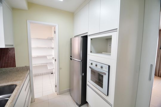 Cozinha de apartamento à venda com 2 quartos, 101m² em Parque Alto Taquaral, Campinas