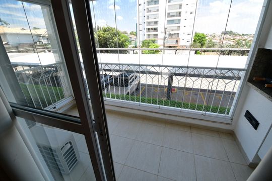 Varanda da Sala de apartamento à venda com 2 quartos, 101m² em Parque Alto Taquaral, Campinas