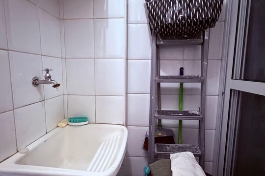 Área de serviço de apartamento à venda com 2 quartos, 67m² em Cerâmica, São Caetano do Sul