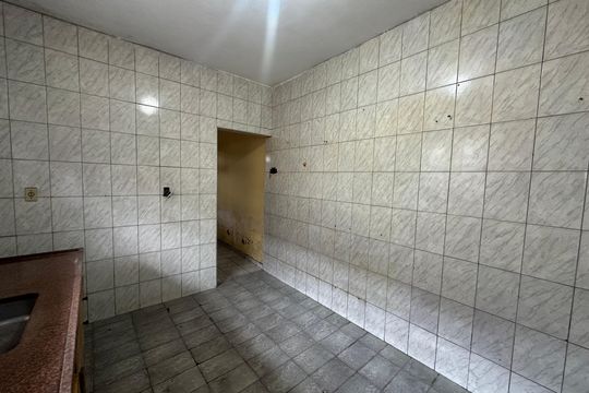 Cozinha de casa para alugar com 1 quarto, 50m² em Parque Sao Vicente, São Vicente