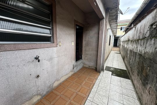 Área de Serviço de casa para alugar com 1 quarto, 50m² em Parque Sao Vicente, São Vicente