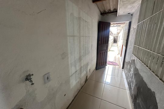 Área de Serviço de casa para alugar com 1 quarto, 50m² em Parque Sao Vicente, São Vicente