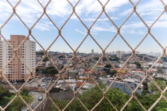 Vista do quarto 2 de apartamento à venda com 2 quartos, 55m² em Vila Roque, São Paulo