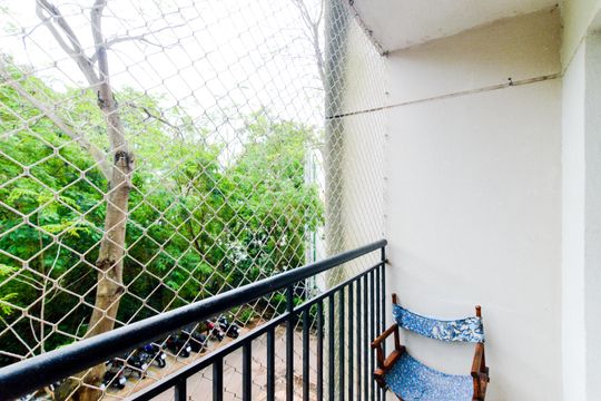Varanda da Sala de apartamento para alugar com 3 quartos, 56m² em Jardim Testae, Guarulhos