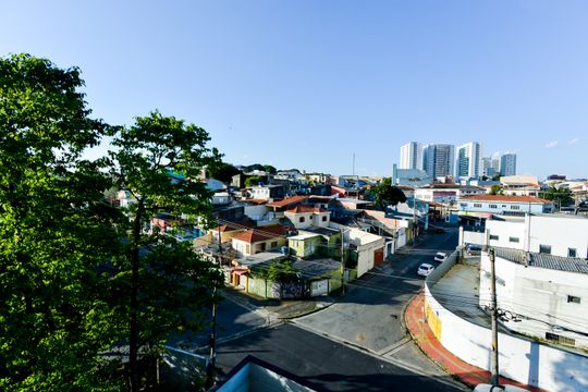Vista da Suíte de apartamento para alugar com 3 quartos, 59m² em Vila Florida, Guarulhos