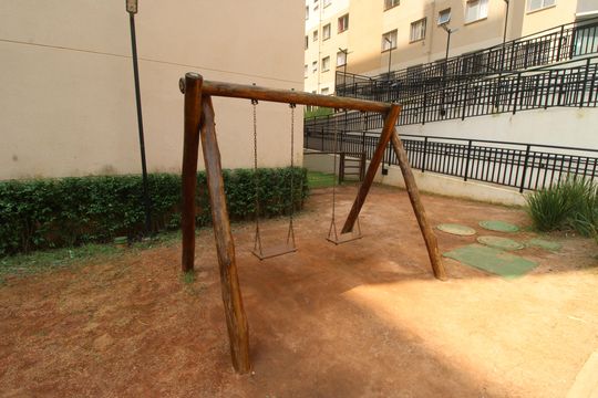 Área comum de apartamento para alugar com 2 quartos, 44m² em Gleba do Pêssego, São Paulo