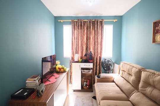 Sala de apartamento para alugar com 2 quartos, 42m² em Jardim Boa Vista (zona Oeste), Osasco