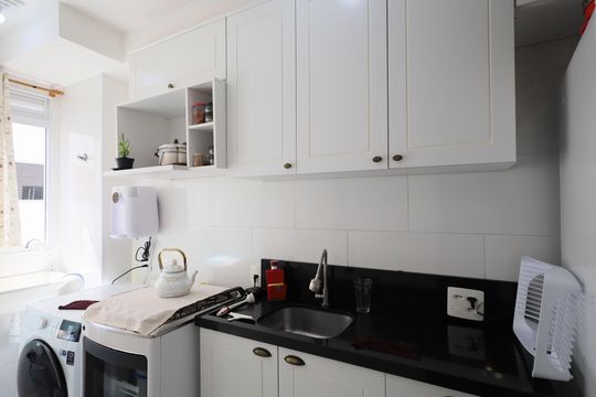 Cozinha e Área de Serviço de apartamento para alugar com 2 quartos, 42m² em Jardim Boa Vista (zona Oeste), Osasco