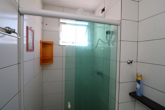 Banheiro de apartamento para alugar com 1 quarto, 48m² em Vila Prudente, São Paulo