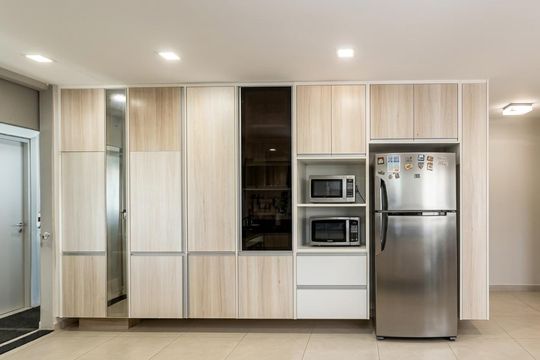 Cozinha de apartamento à venda com 2 quartos, 143m² em Centro, Santo André