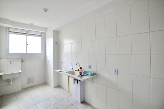 Cozinha de apartamento para alugar com 2 quartos, 54m² em Jardim Lourdes, Ferraz de Vasconcelos