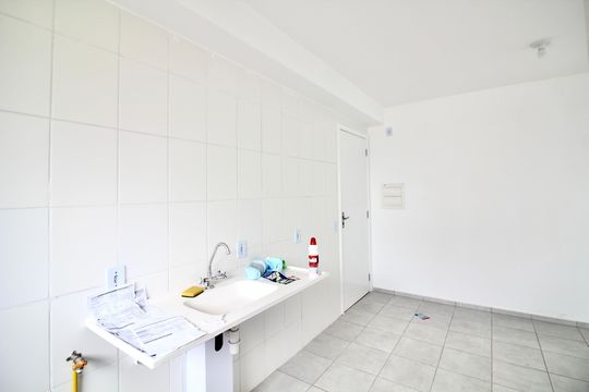 Cozinha de apartamento para alugar com 2 quartos, 54m² em Jardim Lourdes, Ferraz de Vasconcelos